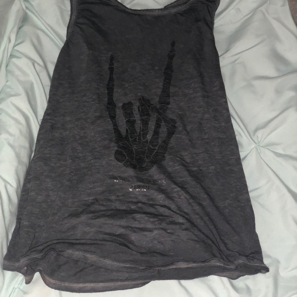 Express Charcoal Grey Wild Hearts Tank